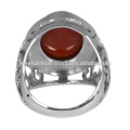 Red Onyx Gemstone 925 Sterling Silver Ring Jewelry